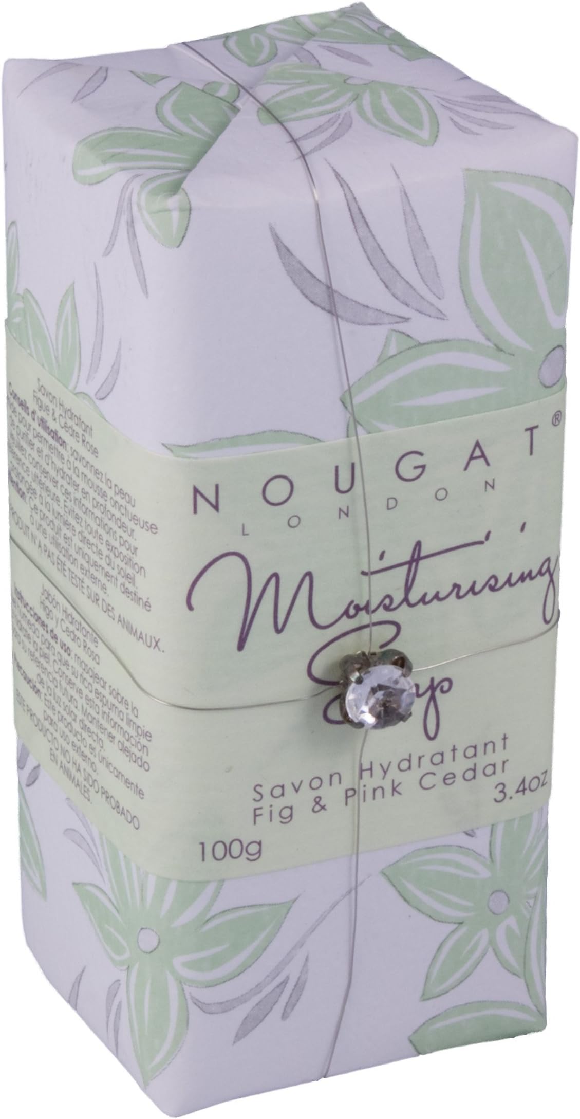 London Limited Moisturising Soap with Flower Fig and Pink Cedar 100g