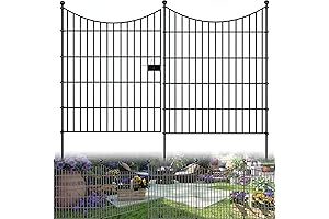 No Dig Fence for Dogs Outside with 10 Panels Outdoor Dog Playpen