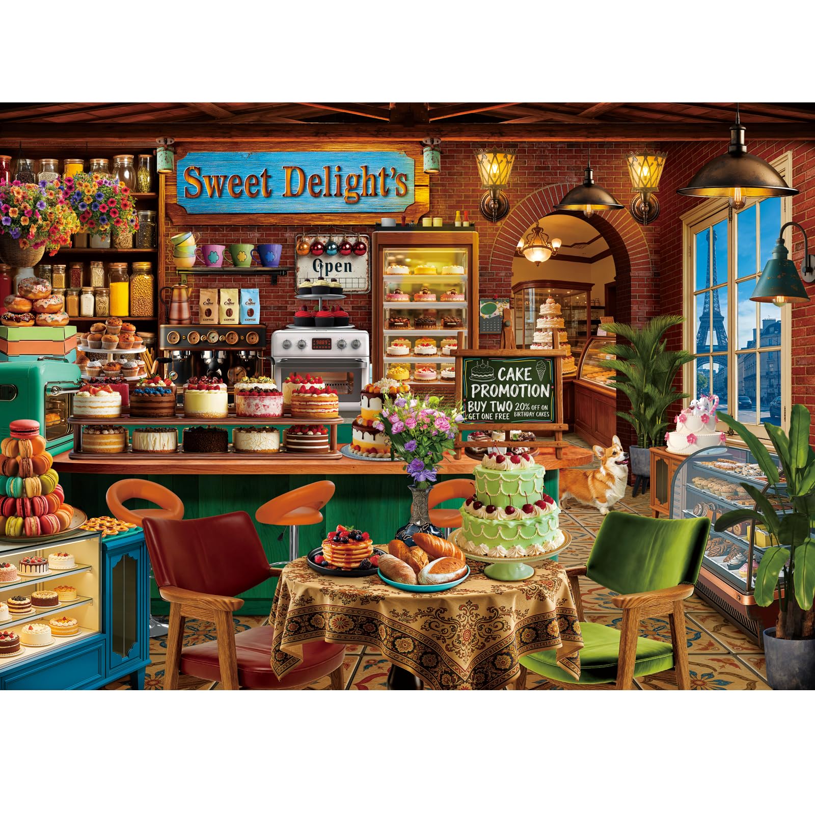 Jigsaw Puzzles For Adults 1000 Cake Shop โ image 1