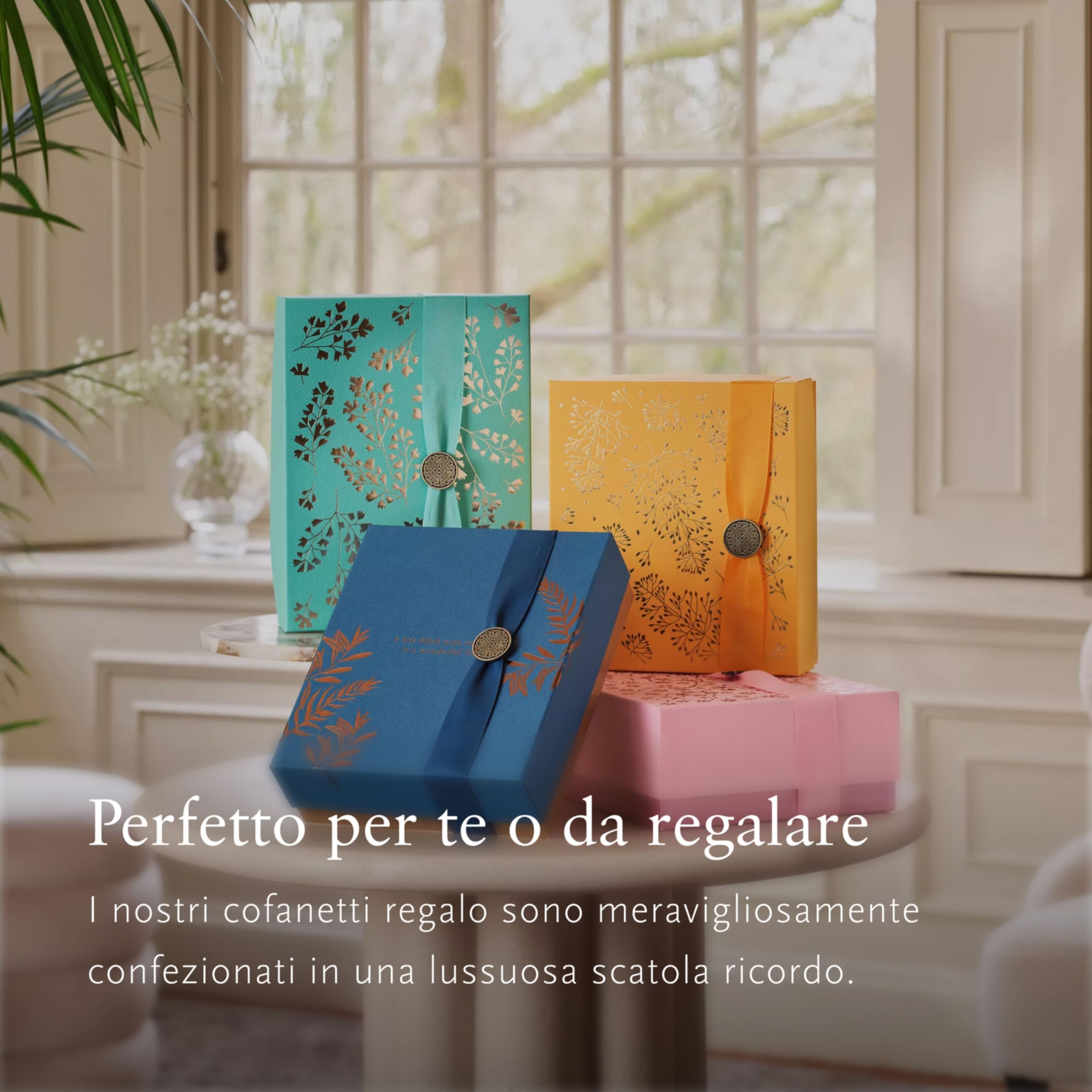 RITUALS Cofanetto regalo donna The Ritual of Karma, Medium – Set regalo donna con prodotti per la cura del corpo arricchiti con loto sacro e tè bianco – Set bagno con prodotti lenitivi e aroma floreal