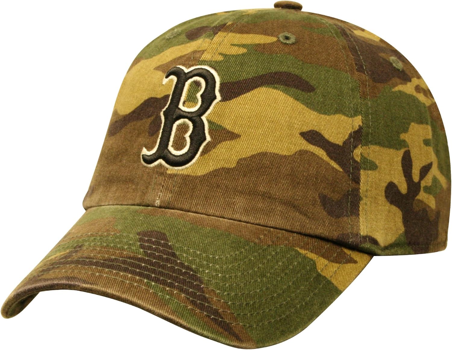 MLB Boston Red Sox Camo RGW Clean Up Cap Sports Fan