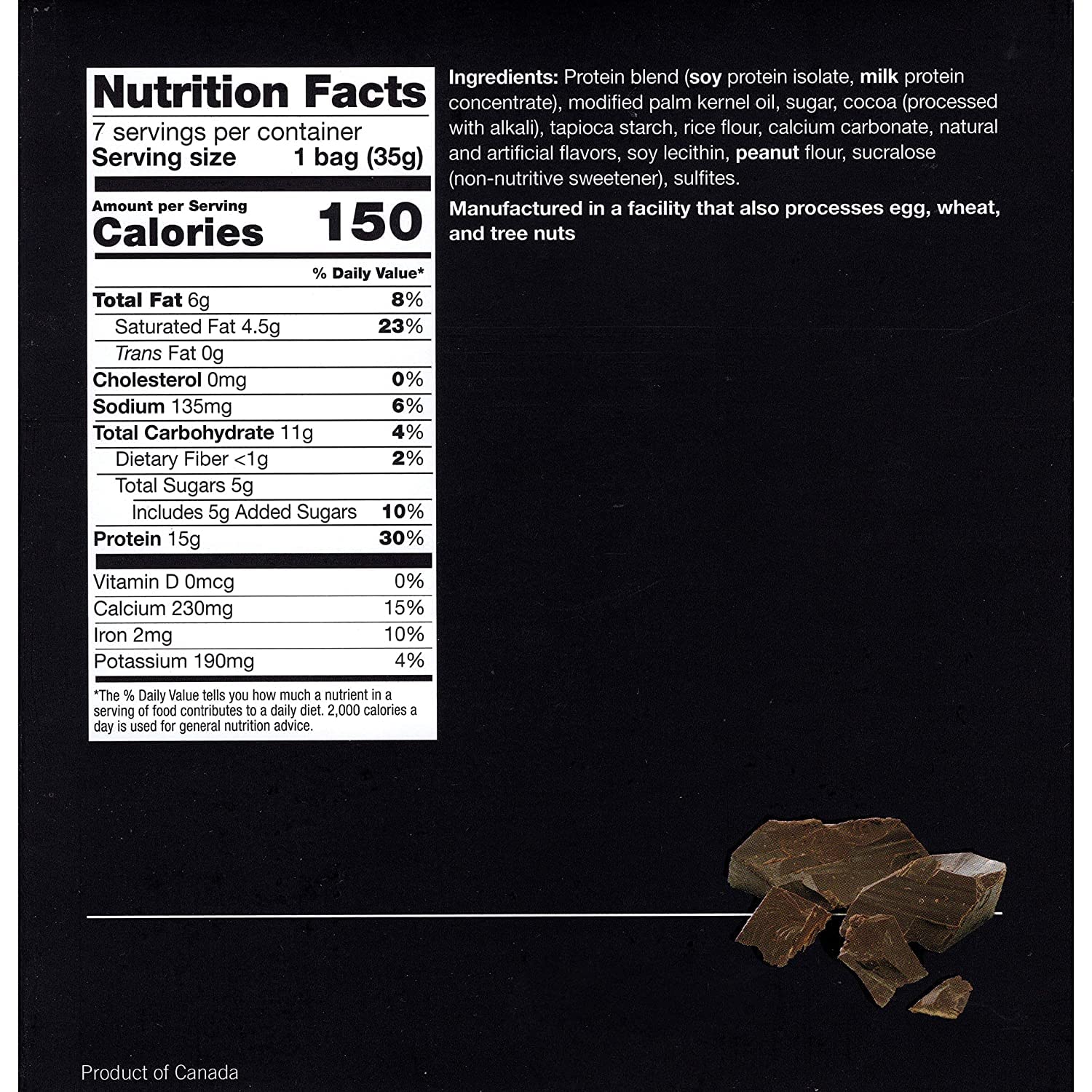 Ideal Protein Compatible Proti Fit High Protein Chocolate Coated Soy Snacks