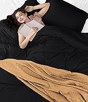 Vista 8 de Utopia Bedding - Funda de edredón de tamaño completo - Juego de 3 piezas con cierre de cremallera - 1 funda de edredón de 80x90 pulgadas y 2 fundas