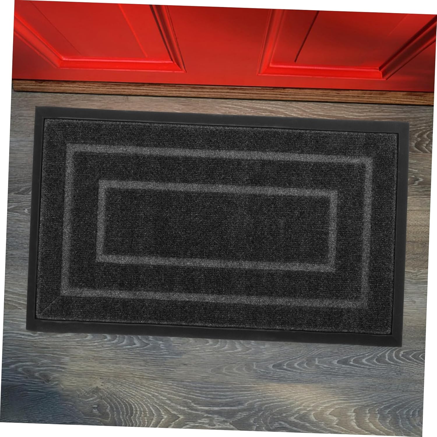 Non-Slip Front Door Mat 75x43.5cm Thick Anti-Skid Entryway Rug for Home Use Weather-Resistant Easy Clean Indoor Doormat