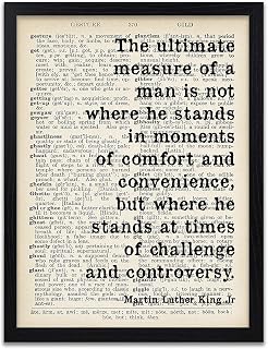 Martin Luther King Jr Quote Prints - Quotes Prints - Activist Poster - Posters - Wall Art - Home Decor - Gift - Gifts - Frame Not Included