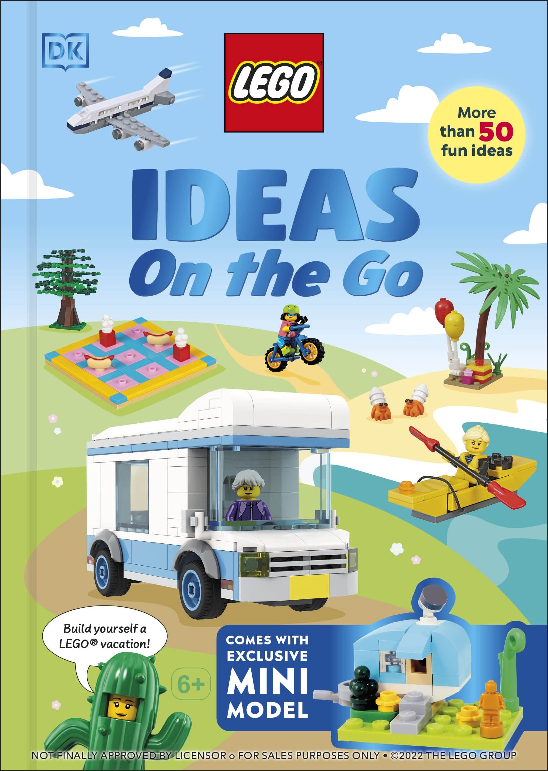 DK LEGO Ideas on the Go: With an Exclusive LEGO Campsite Mini Model