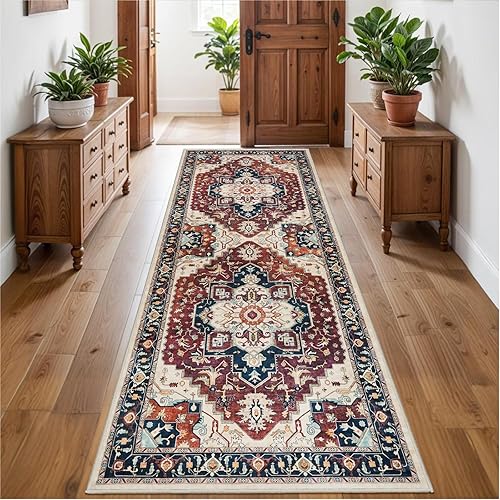 Miniatura 34 de Alfombra Pasillo Lavable 2x10 - Alfombra de Pasillo Alfombras y Tapetes de Cocina Antideslizante Lavable Impermeable Alfombra Pasillo para Sala