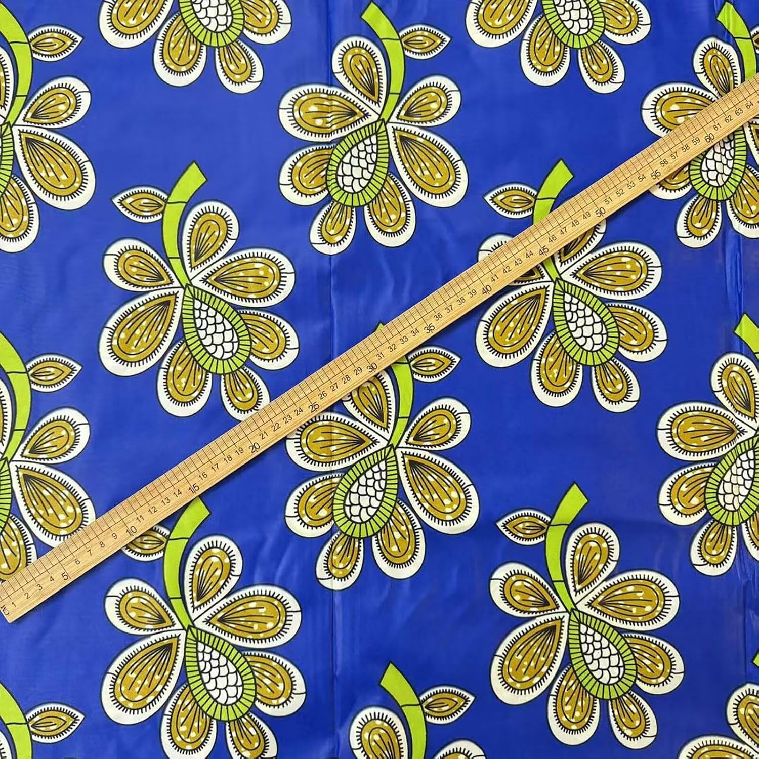 African Fabric 6 Yard Printed Wax Cloth African Ankara Fabric for Prom Dress