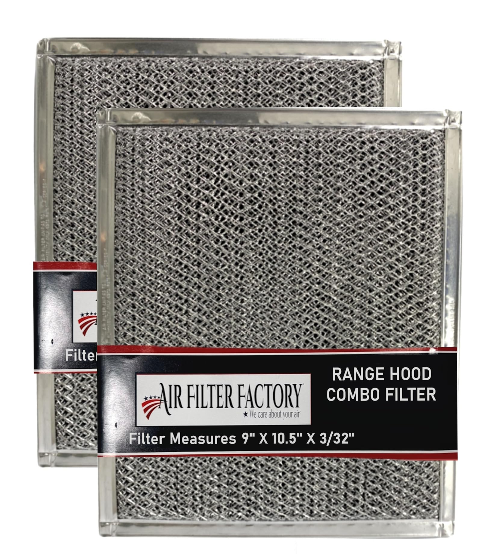 2 PACK Air Filter Factory Kompatibler Ersatz für GE WB02 X 10700 Reihe Kapuze Aluminium Fett Filter