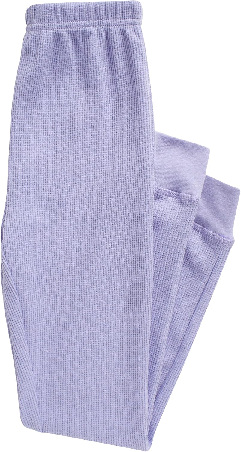 Rene Rofe Girls Thermal Set - 2 Piece Waffle Knit Thermal Top and Long Johns - Thermal Underwear for Girls - Image 5