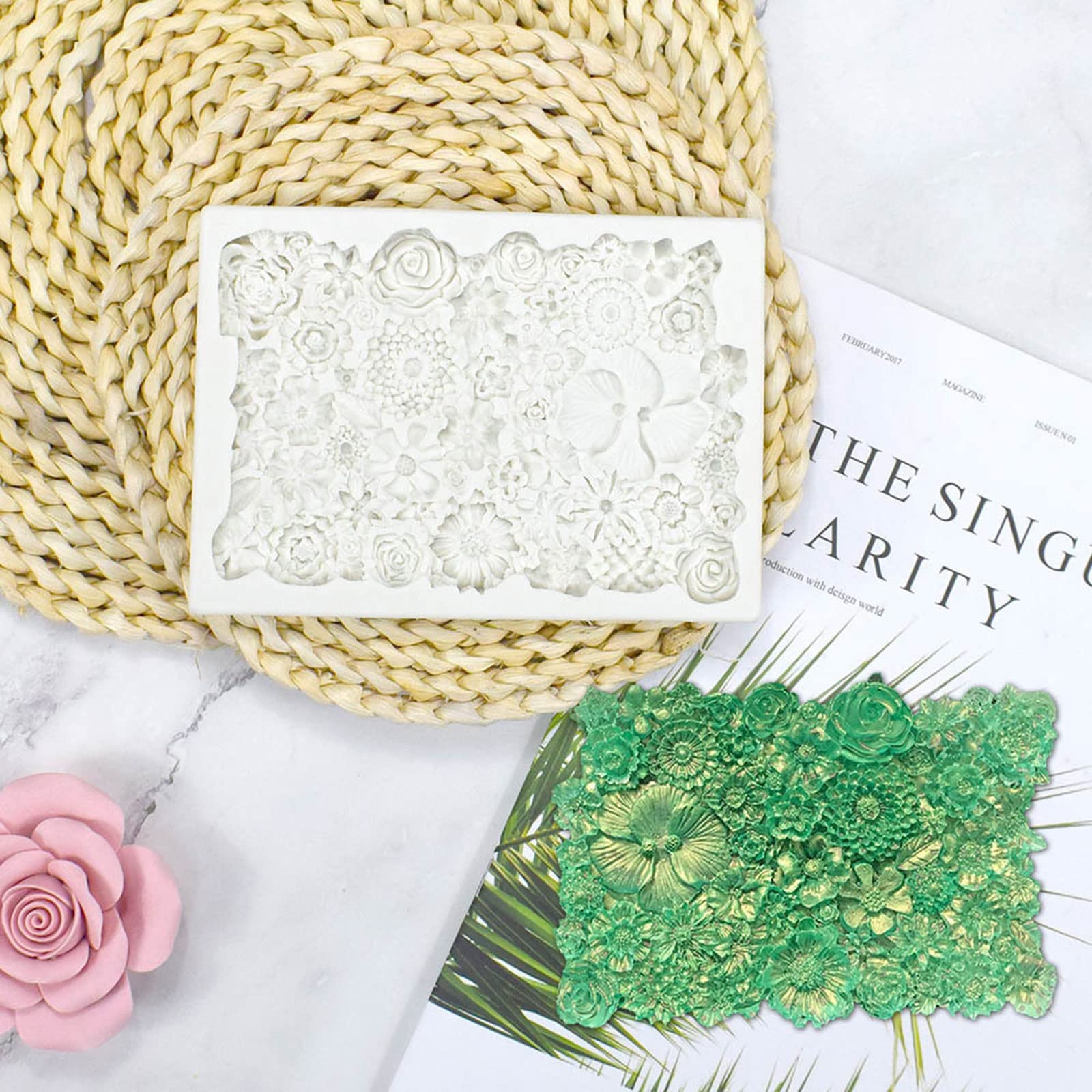 Flowers Bakeware Cookie Mold Biscuit Mold Cartoon Press Baking Mold Birthday Cookie Tools Cake Decorating Tools