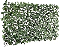 Vista 23 de Windscreen4less Pantalla de Valla de Privacidad de Hiedra Artificial Expandible con Hojas Sintéticas para Exterior Interior Patio Trasero Balcón