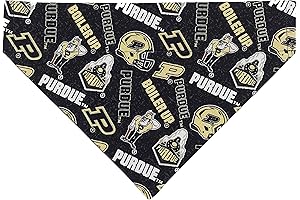 LSU Tigers Dog Bandana Slips Effortlessly Onto the Collar