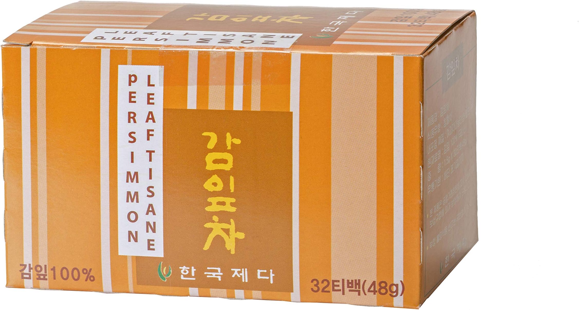 Hankook Tea Tisane Persimmon Leaf, Unflavored, 32 Count