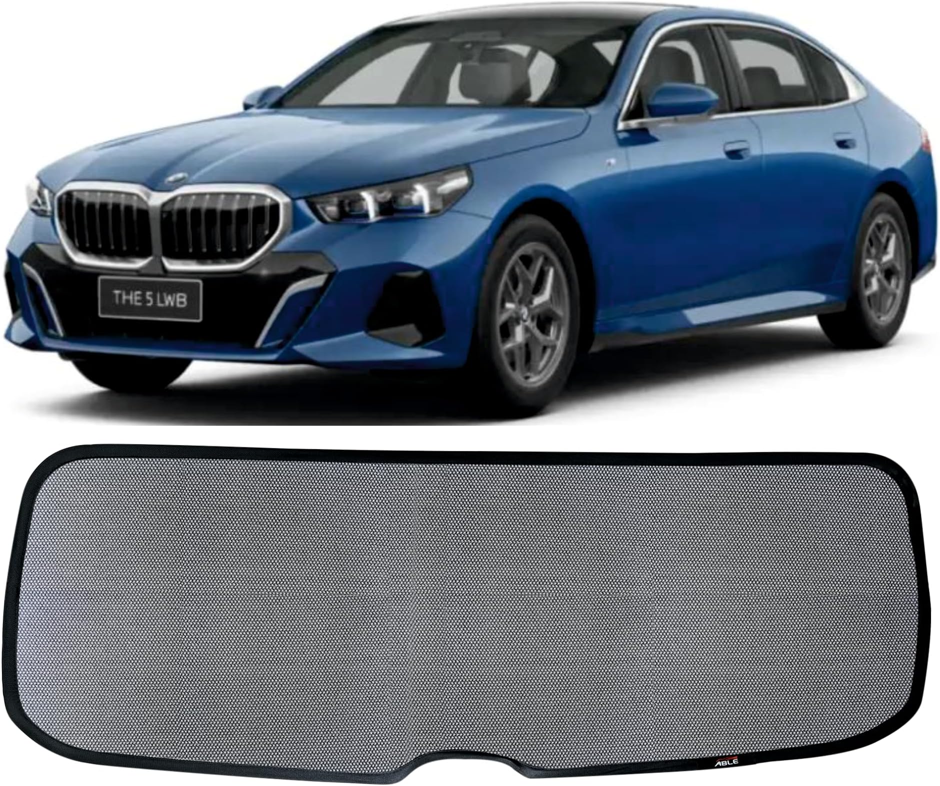Able Dotnet Car Dicky Sun Shade Curtains for BMW 5 Series 530 Li (2024 to Till Now Model)