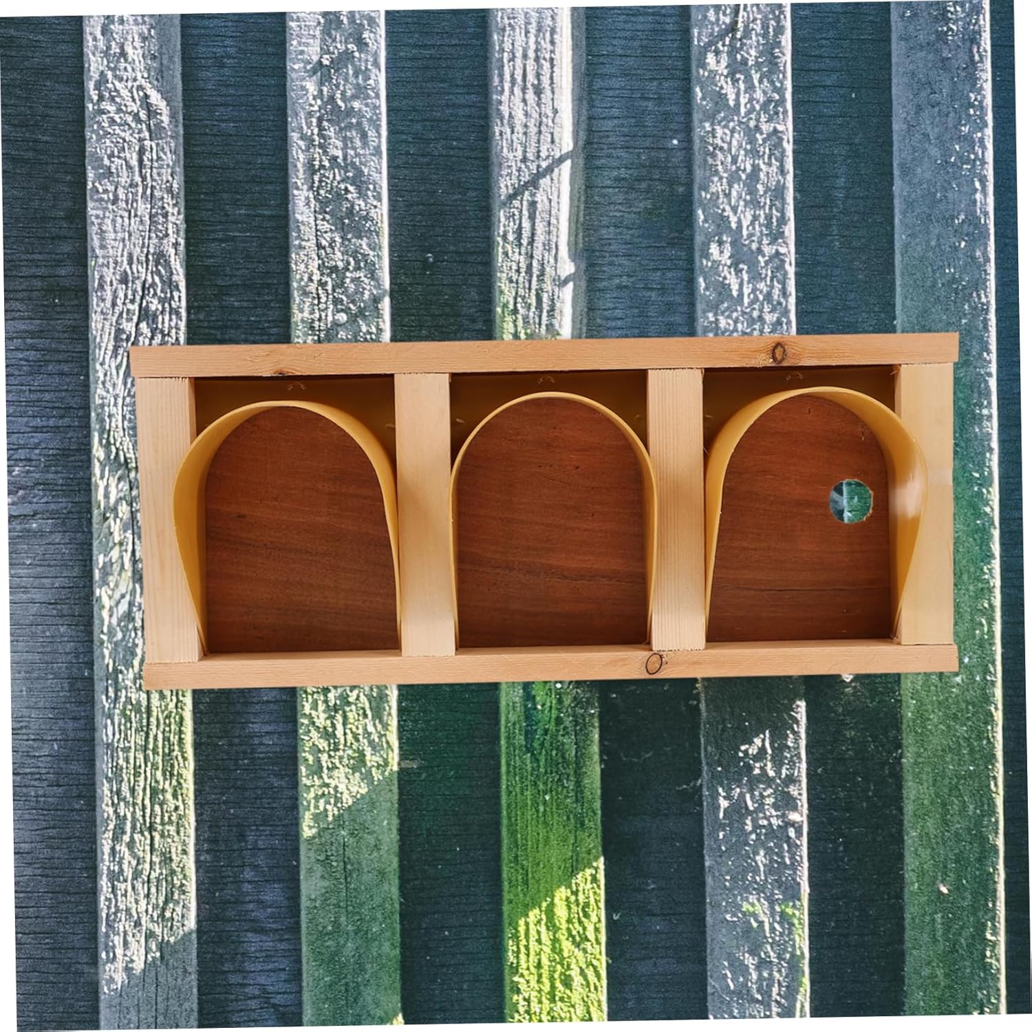 BESTonZON Wooden Pigeon Door for Racing Pigeons Bird Cage Entrance Door Sturdy Frame and Bird Training