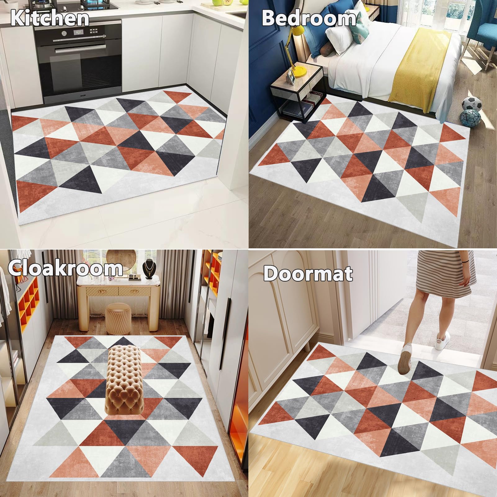 Bodenschutzmatte für Hartböden, Bürostuhl Unterlage für Parkett, Gaming Bodenmatte für Teppichböden, Stuhlmatte für Hartholzböden, 4 mm Dick, Mehrzweck-Stuhlteppich für Zuhause/Büro 100 x 140 cm