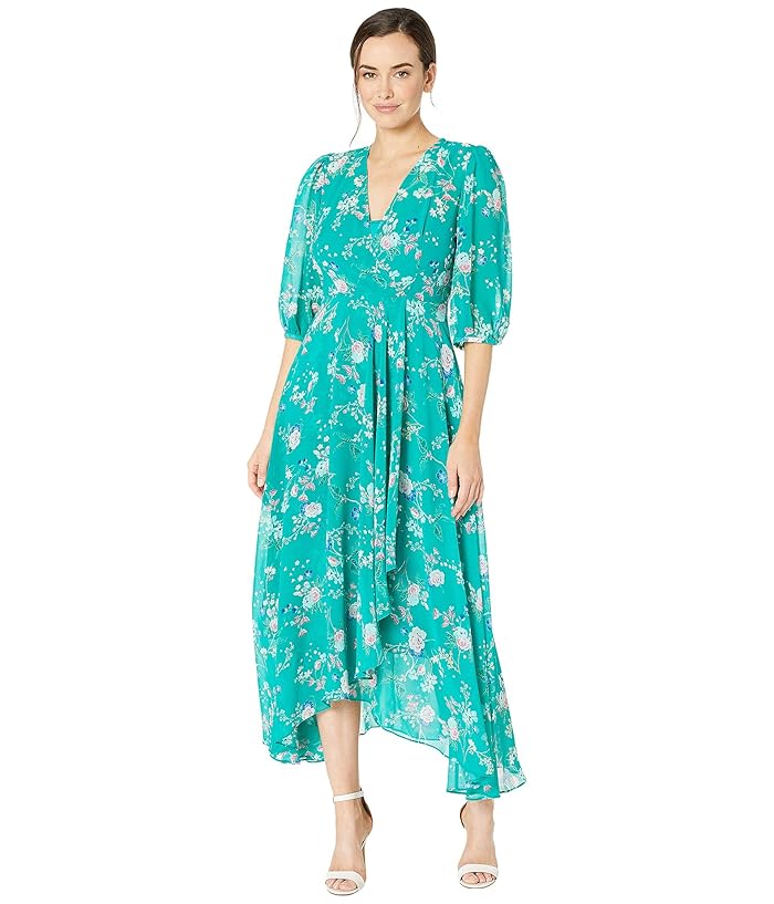 calvin klein floral maxi dresses