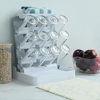 Vista 8 de Baby Bottle Drying Rack, Vertical Standing Bottle Drying Rack Holder-Space Saving Baby Bottle Organizer for Countertop-Holds Up to 12 Baby Bottles &