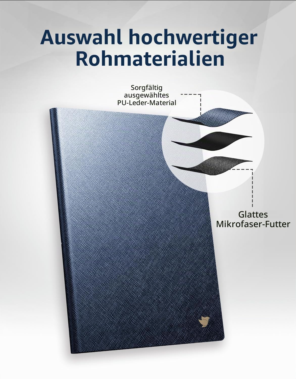 iFLYTEK Blaue Schutzhülle 8,2" AINOTE Air 2 E-Ink-Notiz-Tablet (Blaue Hülle)