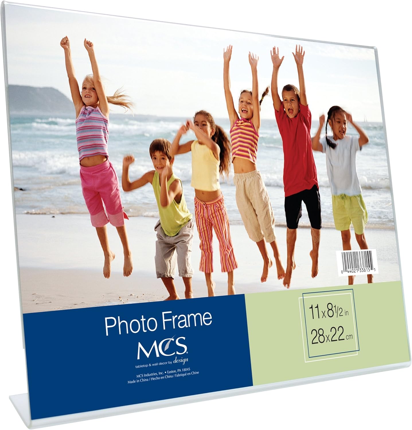 MCS Bent Acrylic Picture Frame 81/2 by 11Inch, Horizontal Amazon.ca