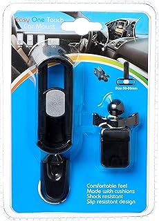 Other Car Air Vent Phone Holder JS-040 2in1 for, Arms Height adjustable Stable fits all smartphones- Black