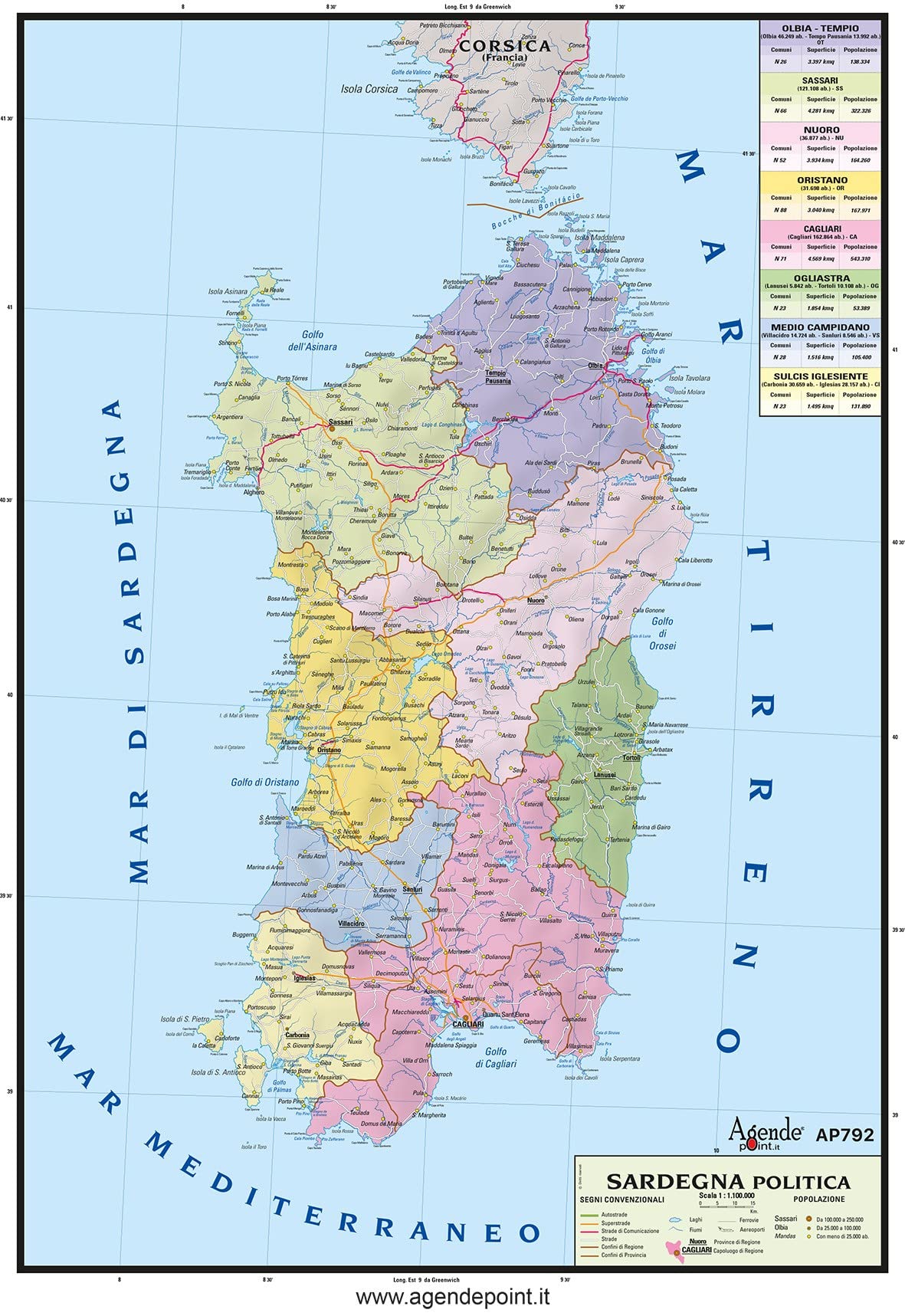 Carte Régionale 21x30 Cloche Géographique Physique Politique Plastifiée Brillante Pour Usage Scolaire