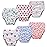 6 Pack Potty Training Pants for Boys Girls, Learning Designs Training Underwear Pants(1T)