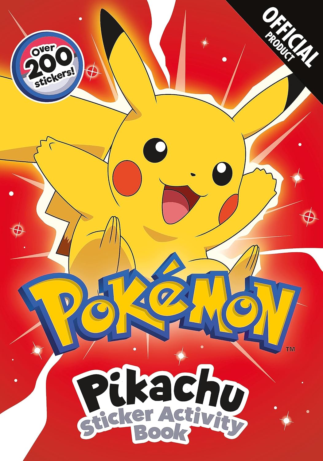 Pokémon Pikachu Sticker Activity Book With over 200 stickers The