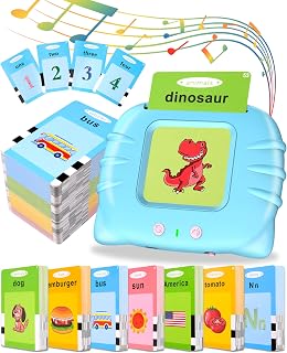 384 Words British Accent Talking Flash Cards for Toddlers Age 2 3 4 5, Educational Toys Speech Therapy Toys for Toddlers 2+ Year Olds,Toddler Learning Resources Toys Sensory Toys for Autism