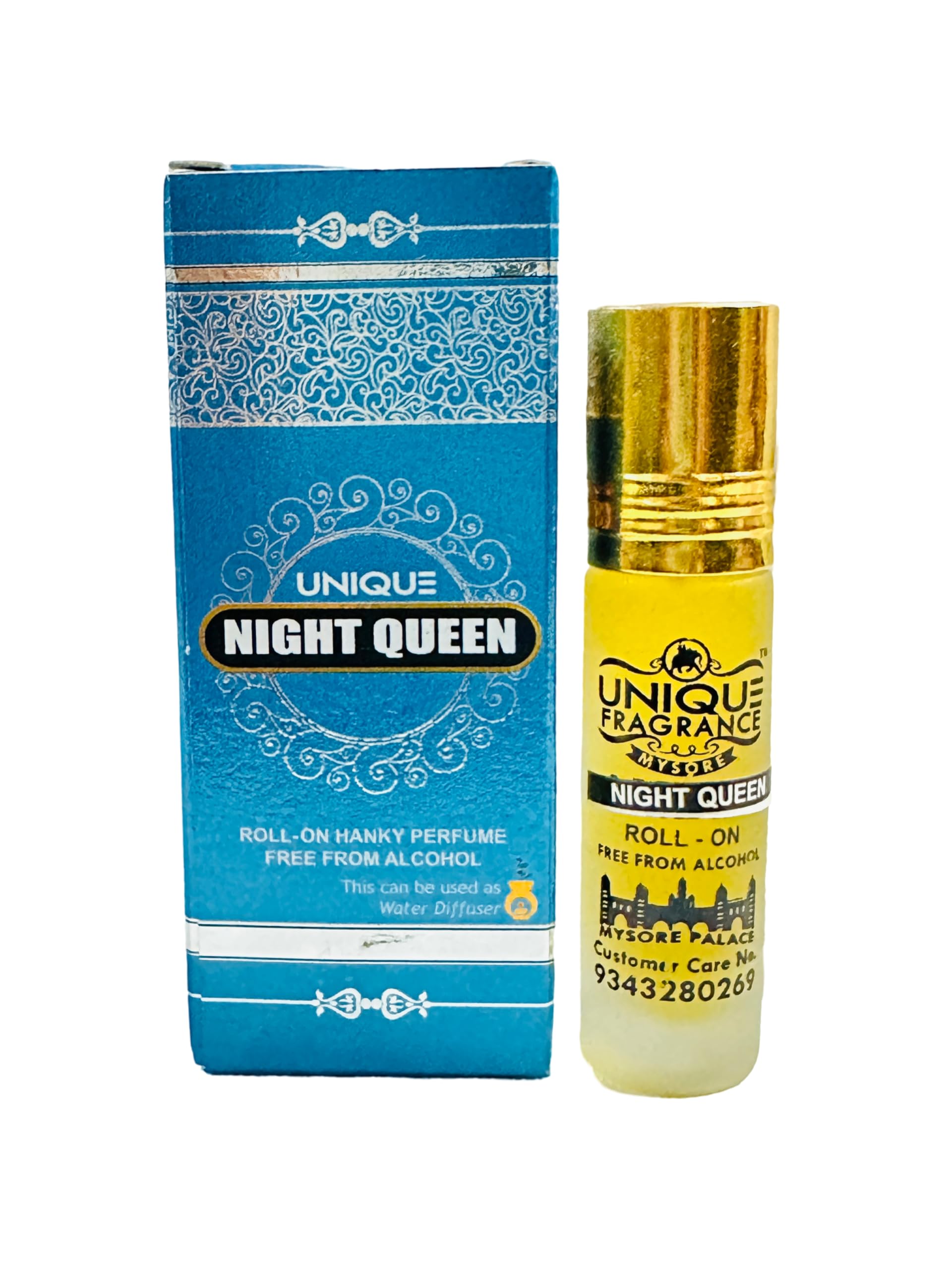 Night queen Roll On Attar - 8ml | Premium Mysore Attar | Long Lasting | Both For Men & Women |
