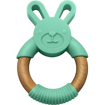 silicone bunny teether