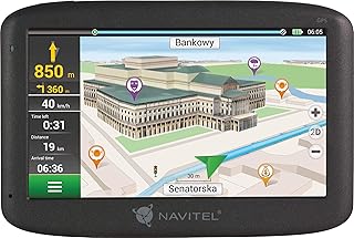 Navitel MS400 Navigationssystem Navigationsgerät 5 Zoll Display mit Lifetime Karten für 12 Länder