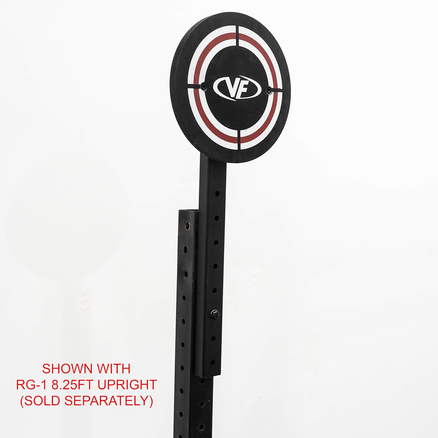 Valor Fitness Wall Ball Target with Extension - 14 in Rig Power Cage Attachments for Strength Endurance Arm Triceps Biceps Workouts RG-12