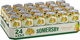 Somersby Mango & Lime Cider Disposable Tin (24 x 0.33 L)