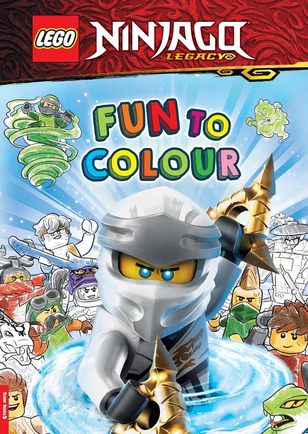 LEGO® NINJAGO®: Fun to Colour