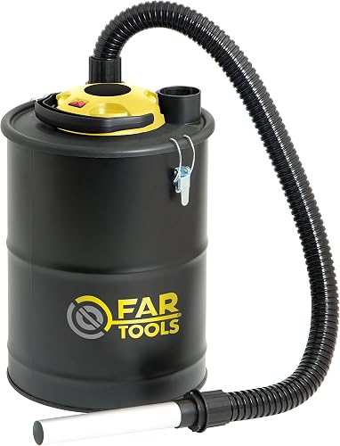 AMF 18B Vide cendres motorisé 800 W 16 Kpa Cuve Métal F Fartools