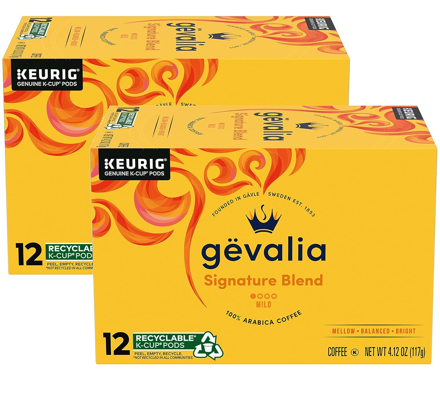 Gevalia Signature Blend 2 Boxes of 12.