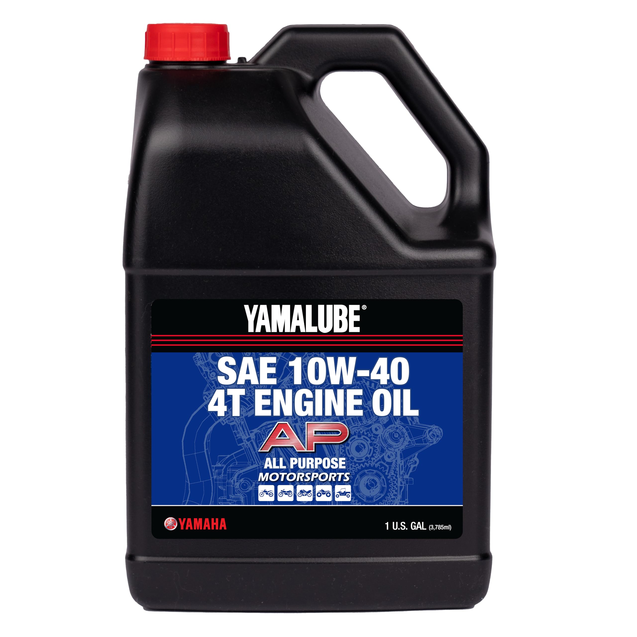 Amazon.com: Yamaha Yamalube 10W-40 Motorsports AP (All Purpose