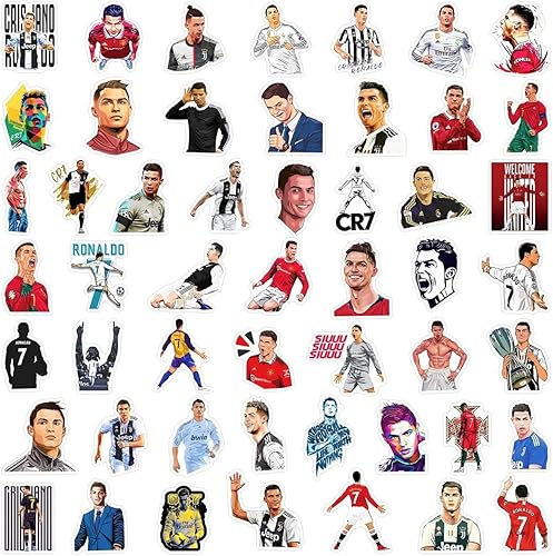 Miniatura 6 de 100 calcomanías de vinilo para amantes del fútbol, bombas impermeables para pared, computadora, laptop, monopatín, botella de agua, taza, regalo