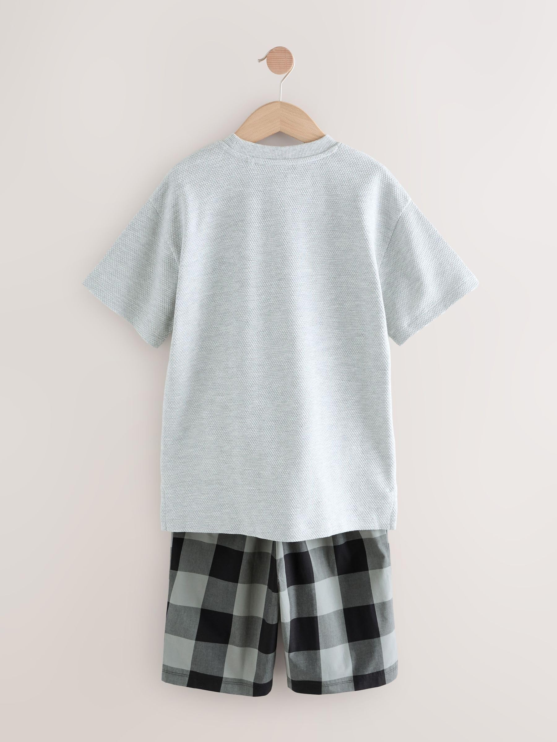 NEXT Niños Pack de Dos Pijamas con Tejido de Cuadros