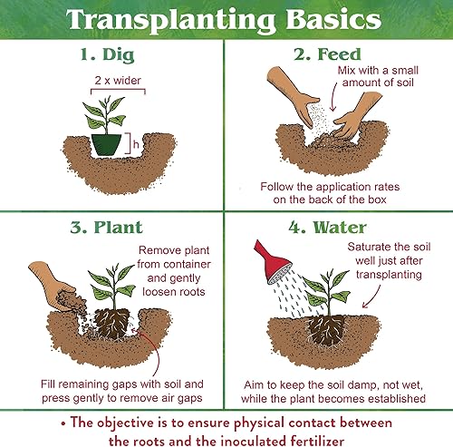 Miniatura 5 de Down To Earth All Natural Fertilizers Bio-Live Starter & Transplant Mix 5-4-2, bolsa de 25 libras, alimento orgánico para plantas con hongos