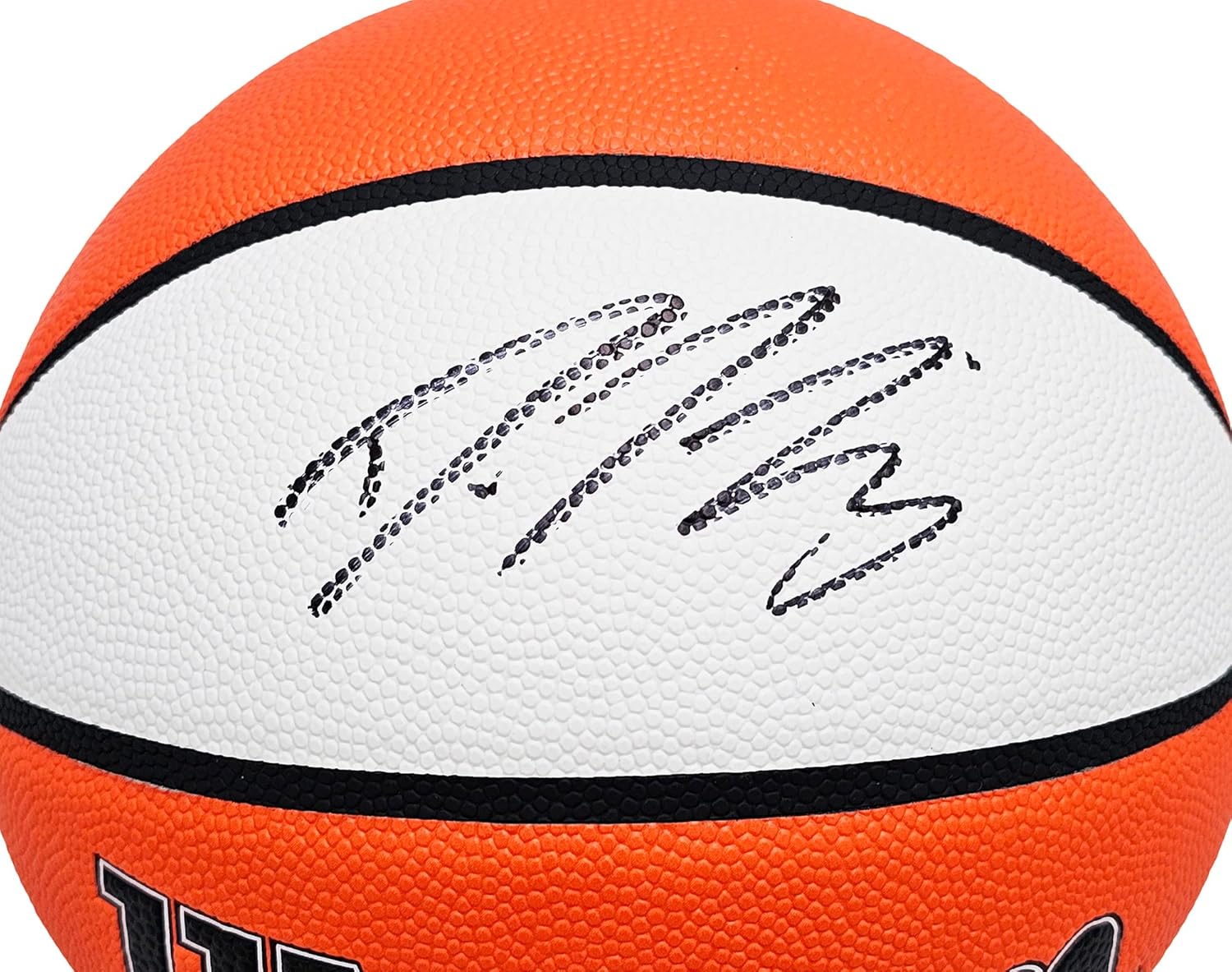 Diana Taurasi Autographed Authentic White Panel Indoor/Outdoor Basketball Beckett BAS QR Stock #214839