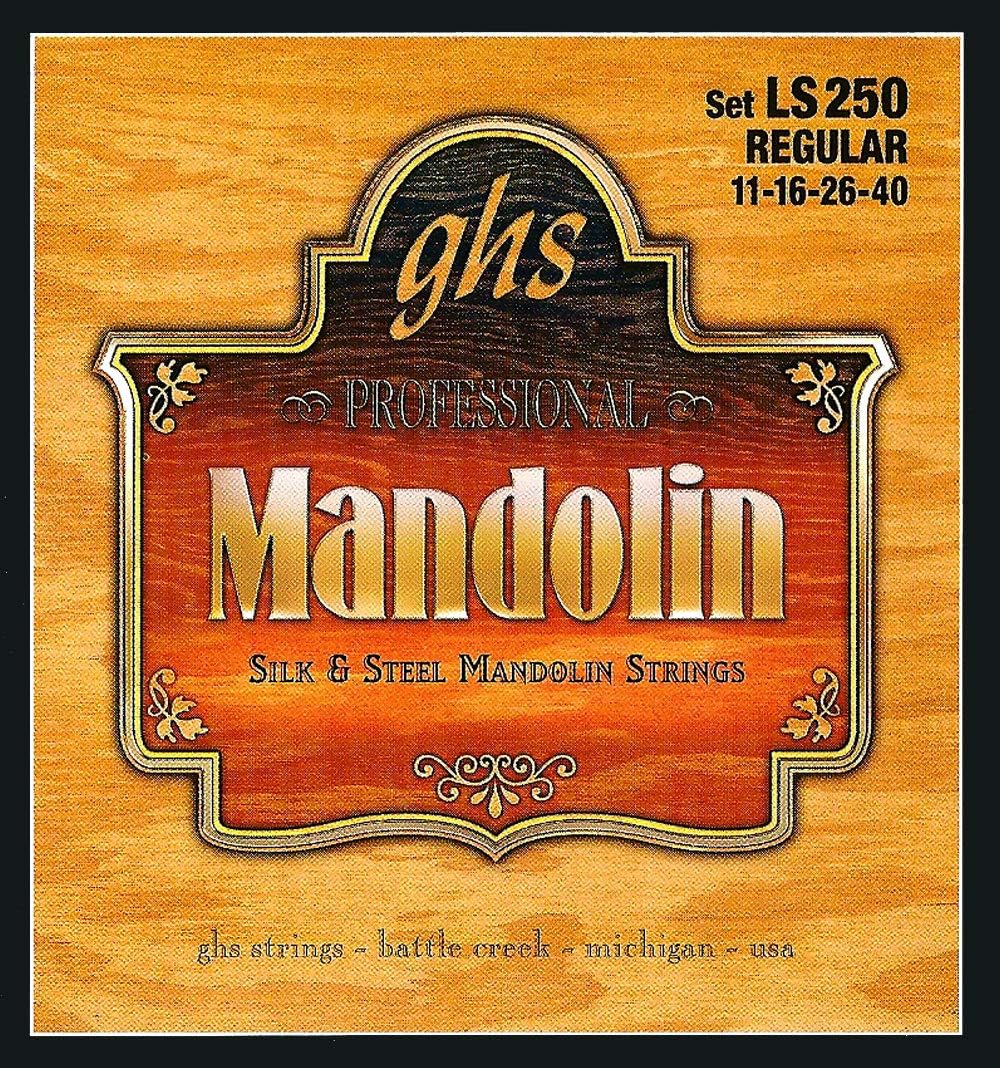 Mandolin Strings - Silk & Steel - Loop End - Regular Gauge - (011-040) - Model: LS250 SET
