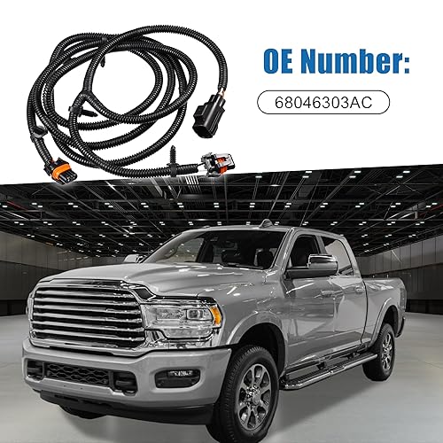Miniatura 2 de Arnés de cableado de puente de luz antiniebla 68046303AC para Ram 2500 2011-2018