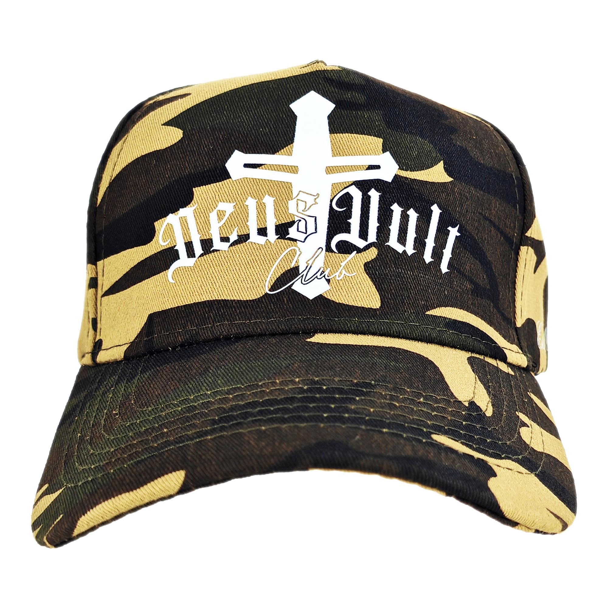 Deus Vult Club | Baseball Cap | The Order | Camouflage | Est. 1095 | Crusader Knights Templar Clothing | Est. 1095