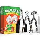 Healthy Seniors Complete Nail and Toenail Clippers for Thick Toenails, Long Handle Toe Nail Clippers Thick Nails, Professional Nail Clippers, Perfect for Diabetics or Adults Suffering from Arthritis gallery image