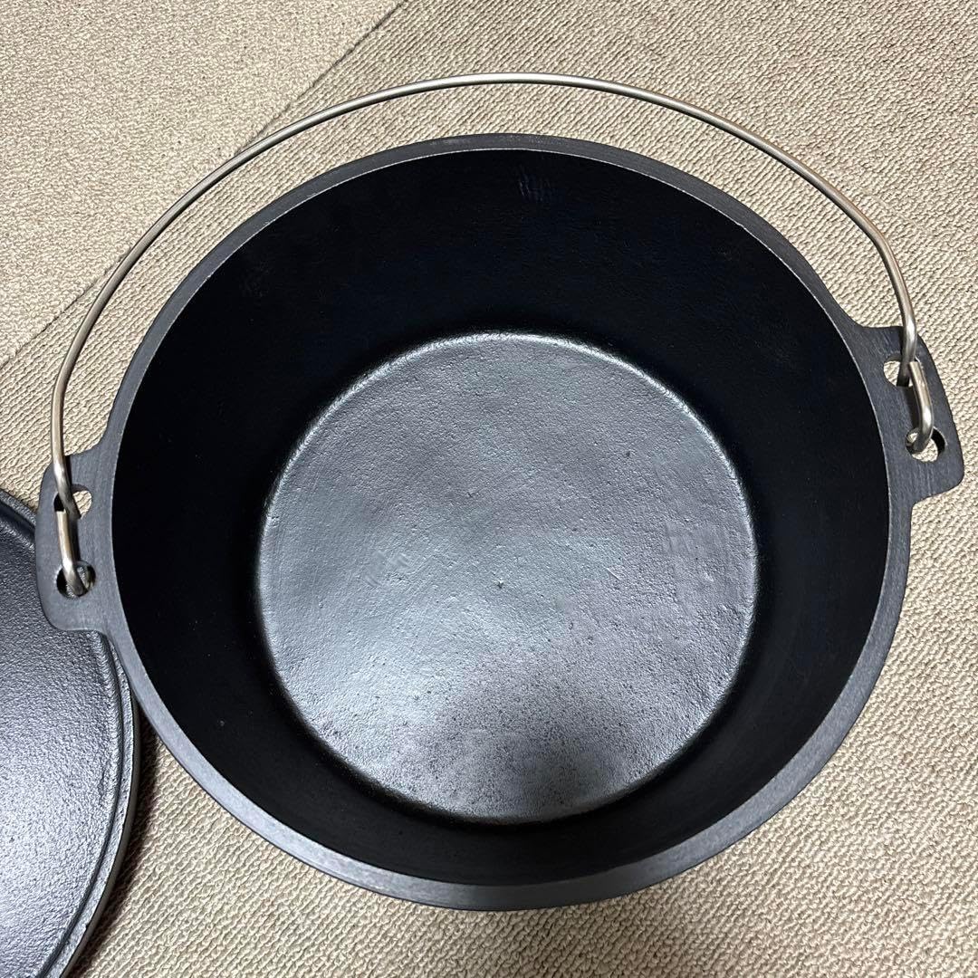 楽天市場】ダッチオーブン 未使用 ダッチオーブン10インチ ディープ
