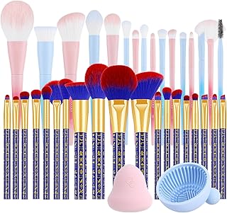 Docolor Juego de 16 brochas de maquillaje de ...