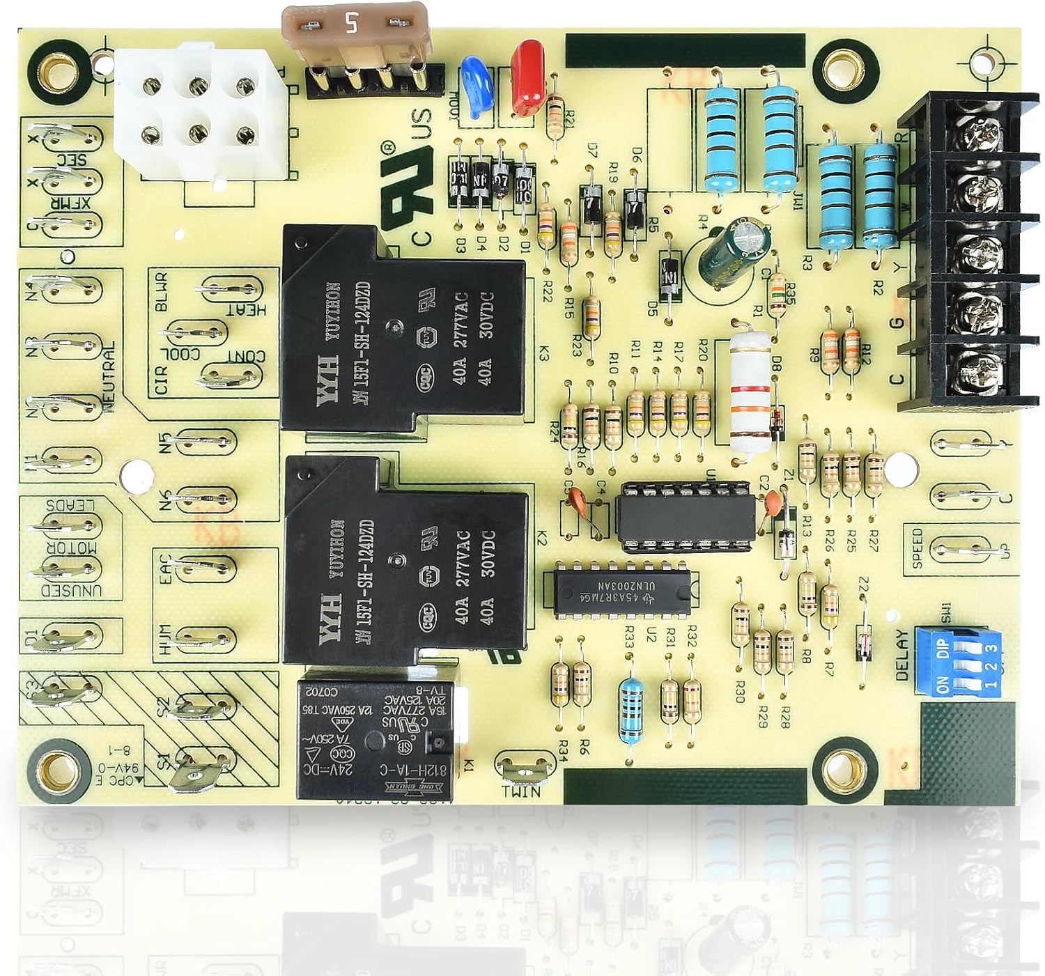 ST9120C Furnace Fan Control Board,fits for Honeywell Furnace Fan Control Circuit Board, replace ST9120C (ST9120C)
